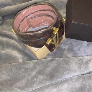 Louis Vuitton belt .
